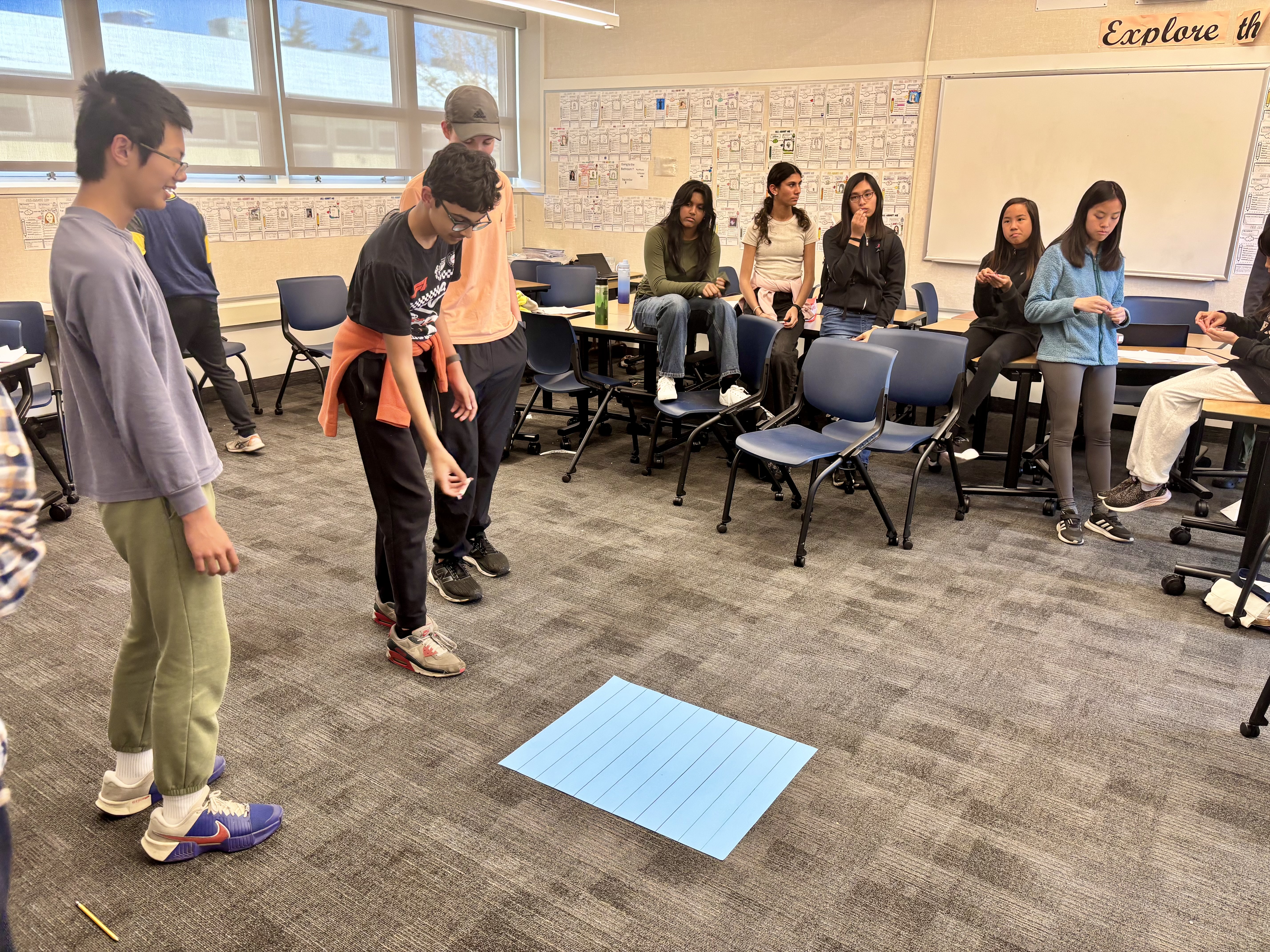 Buffon's Needle Demonstration Activity